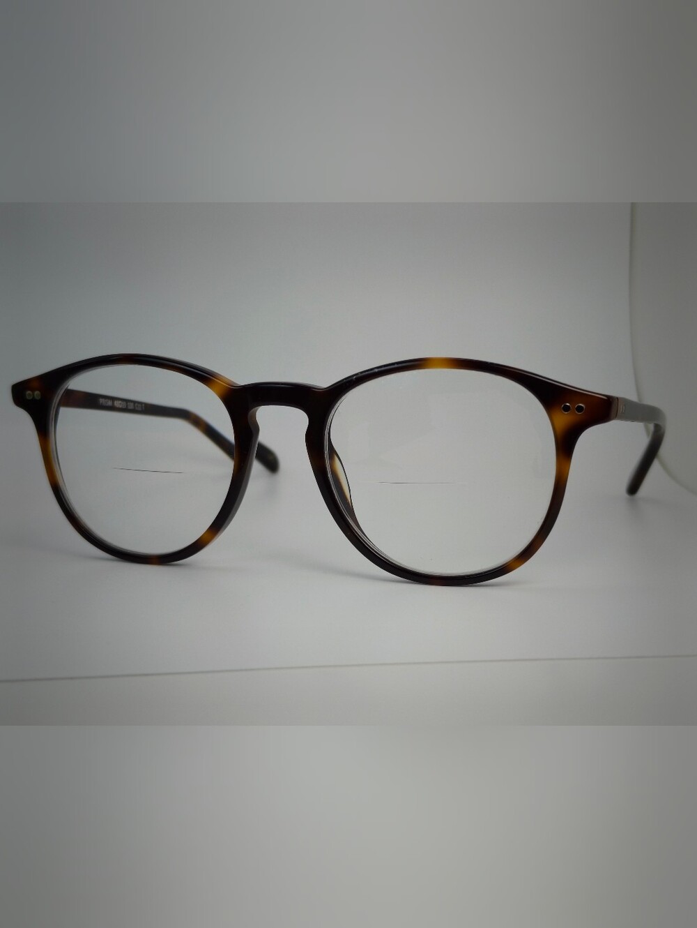 REFLK. PRISM Brown Tortoiseshell Round Optical Glasses.